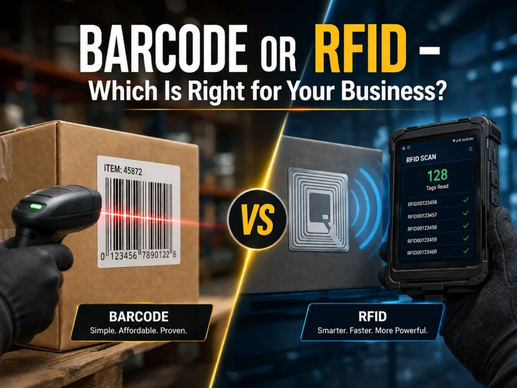 Barcode or RFID – Which Is Right for Your Business