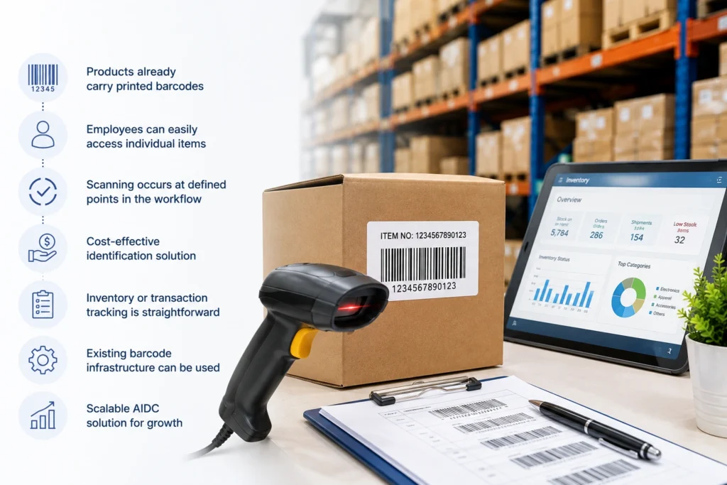 When Should You Choose Barcode Scanning?