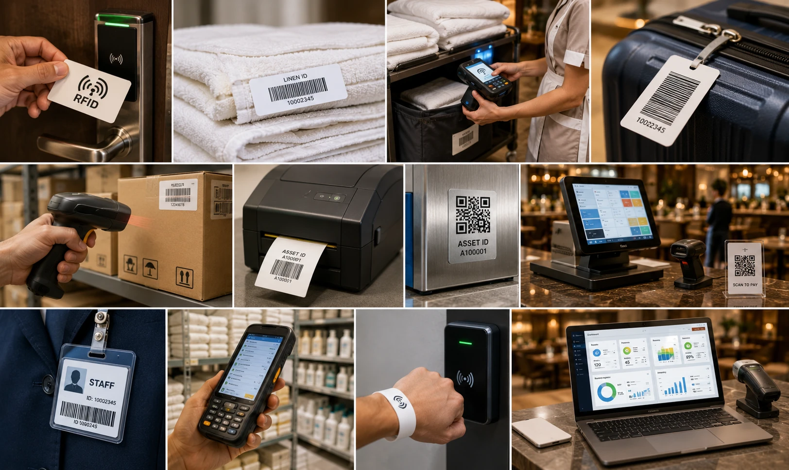 rfid, barcode for hospital indusrty
