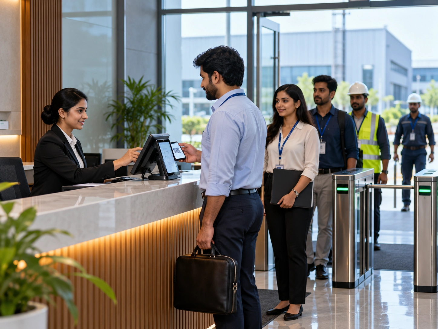 Visitor Management System for Offices and Factories
